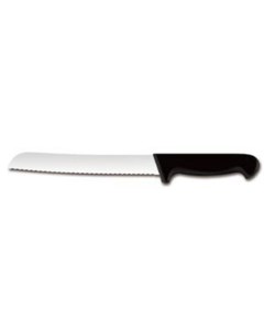 Нож для хлеба 400845 25см черный Maco