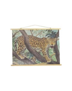Картина подвесная Леопард Гласар