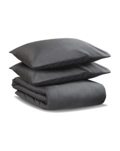 Комплект постельного белья двуспальный Wild Серый Tkano