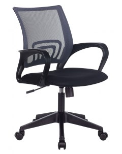 Кресло CH 695N темно серый TW 04 сиденье черный TW 11 сетка ткань крестовина пластик Бюрократ