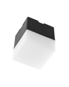 Светильник светодиодный AL4022 IP20 3W 6500К пластик черный 70 70 55мм Feron