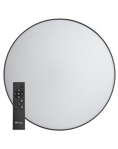 Светодиодный управляемый светильник AL6200 Simple matte тарелка 165W 3000К 6500K черный Feron