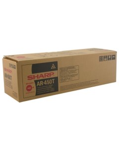 Картридж лазерный AR450T черный 27000 страниц оригинальный для AR350 450 Sharp