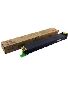 Картридж лазерный MX31GTYA желтый 15000 страниц оригинальный для MX2301 2600 3100 4100 4101 5000 500 Sharp