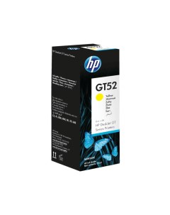 Чернила GT52 70мл желтый оригинальные водные для Ink Tank 115 310 315 318 319 Ink Tank Wireless 410  Hp