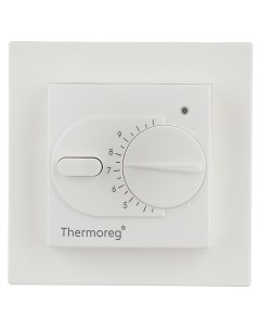 Терморегулятор механический для теплого пола TI 200dis белый Thermoreg