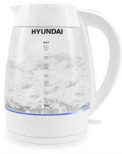 Чайник электрический HYK G4506 2 л белый Hyundai