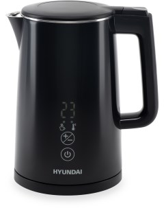 Чайник электрический HYK S5509 1 5 л черный Hyundai