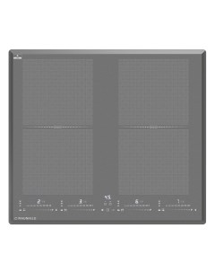 Встраиваемая варочная панель индукционная CVI594SF2LGR серый Maunfeld