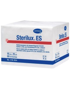 Салфетки Sterilux ES 10 х 10см марлевые 10шт уп 5 шт Hartmann