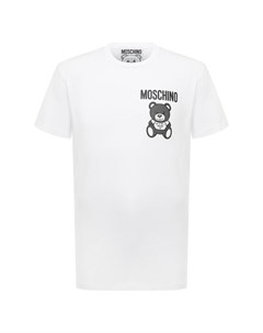 Хлопковая футболка Moschino