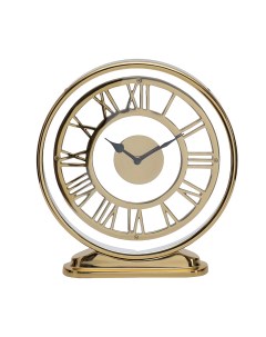 Часы настольные на подставке 30см золото Garda decor