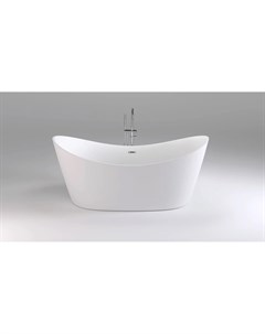 Акриловая ванна 180x80 см Swan 104SB00 Black&white