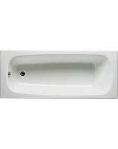 Чугунная ванна 170x70 см с противоскользящим покрытием Continental 21291100R Roca