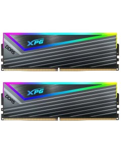 Модуль памяти DIMM 32Gb 2х16Gb DDR5 PC51200 6400MHz XPG Caster RGB Black AX5U6400C3216G DCCARGY Adata