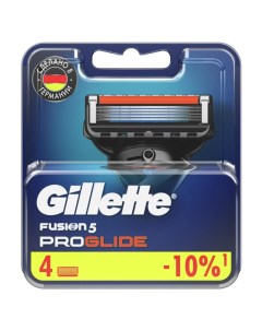 Сменные кассеты для бритв Fusion ProGlide для мужчин 4 шт Gillette