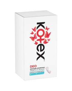 Прокладки женские Super Slim Deo ежедневные 56 шт Kotex