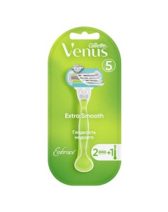 Станок для бритья Venus Embrace для женщин 2 сменные кассеты Gillette