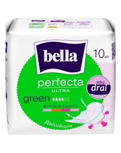 Прокладки женские Perfecta Ultra Green 10 шт BE 013 RW10 279 Bella