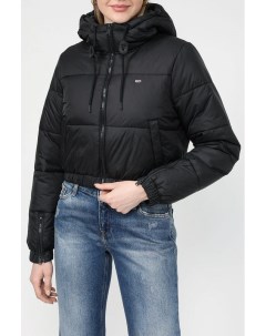 Куртка утепленная с капюшоном укороченного кроя Tommy jeans
