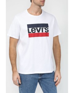 Хлопковая футболка с логотипом Levi's®