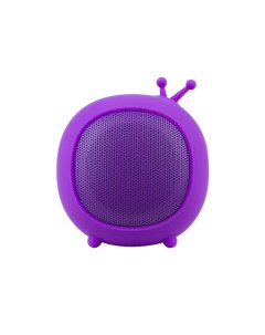Портативная акустика MySound Telly 3 Вт microSD Bluetooth фиолетовый BT S092 Rombica