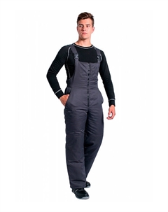Полукомбинезон рабочий утепленный Фаворит 52-54 рост 182-188 см серый Delta plus