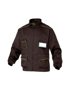 Куртка рабочая Panostyle M6VESMATM 48 50 M рост 164 172 см коричневая зеленая Delta plus