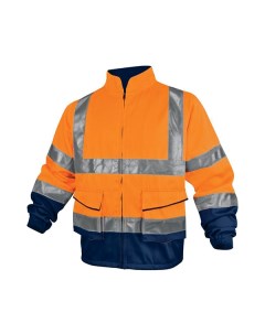 Куртка рабочая сигнальная PHVE2OMGT 48 50 L рост 164 172 см флуоресцентная оранжевая Delta plus