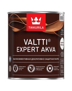 Антисептик Valtti Expert Akva декоративный для дерева бесцветный 0 9 л Tikkurila