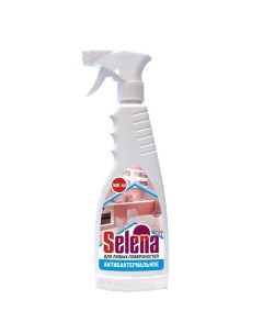 Моющее средство для любых поверхностей 500 мл антибактериальное Selena