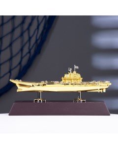 Корабль сувенирный на подставке авианосец 25см Nobrand