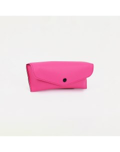 Футляр для очков на кнопке салфетка цвет розовый Nobrand