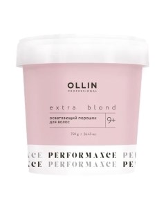 Осветляющий порошок для волос Extra Blond Performance 9 Ollin professional (россия)