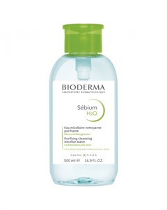 Мицеллярная вода Sebium Н20 помпа Bioderma (франция)