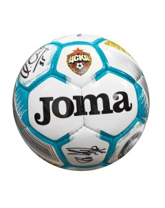 Мяч футбольный с автографами Joma Egeo с эмблемой размер 5 Пфк цска