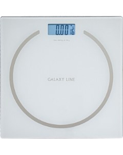 Весы напольные GL 4815 белый Galaxy line