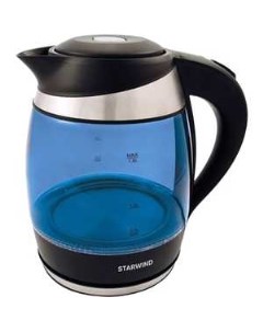Чайник электрический SKG2216 синий черный Starwind