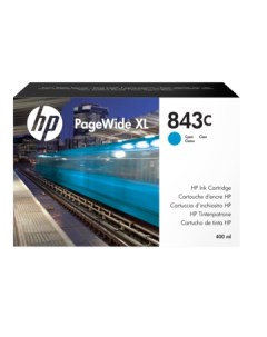 Картридж 843C C1Q66A с голубыми чернилами 400 мл для PageWide XL 5000 4x000 Hp