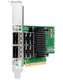 Сетевая карта MCX653106A ECAT ConnectX 6 VPI 100Gb s HDR100 EDR IB and 100GbE dual port QSFP56 PCIe3 Mellanox technologies