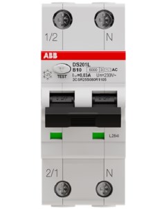 Автоматический выключатель дифф тока АВДТ 2CSR255080R1105 DS201 B10 AC30 Abb