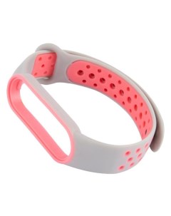 Ремешок Red Line Mi Band 5 6 Gray Pink Mi Band 5 6 Gray Pink Red line