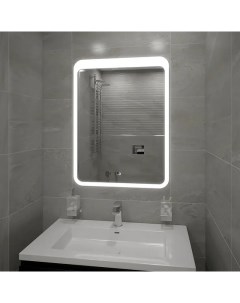Зеркало Lacio LED 60х80 с подсветкой с сенсорным выключателем Континент