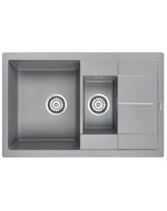 Кухонная мойка Feste серый металлик PM237850 GRM Paulmark