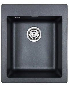 Кухонная мойка Kante черный металлик PM104249 BLM Paulmark