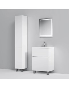 Комплект мебели белый глянец 61 см Gem M90FSX06022WG32 M90WCC0602WG M91AMOX0551WG Am.pm.