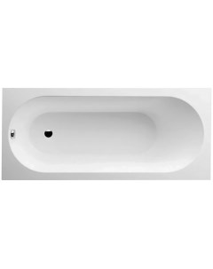 Квариловая ванна 180x80 см альпийский белый Oberon UBQ180OBE2V 01 Villeroy&boch