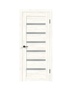 Дверь межкомнатная остекленная с замком и петлями в комплекте Кельн 90x200 см HardFlex цвет сосна ар Velldoris