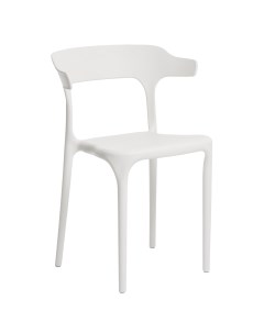 Стул Roero 48x74x46 см ножки пластик белый сиденье полипропилен цвет белый Без бренда