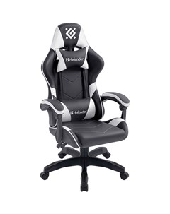 Компьютерное кресло Companion Black White 64023 Defender